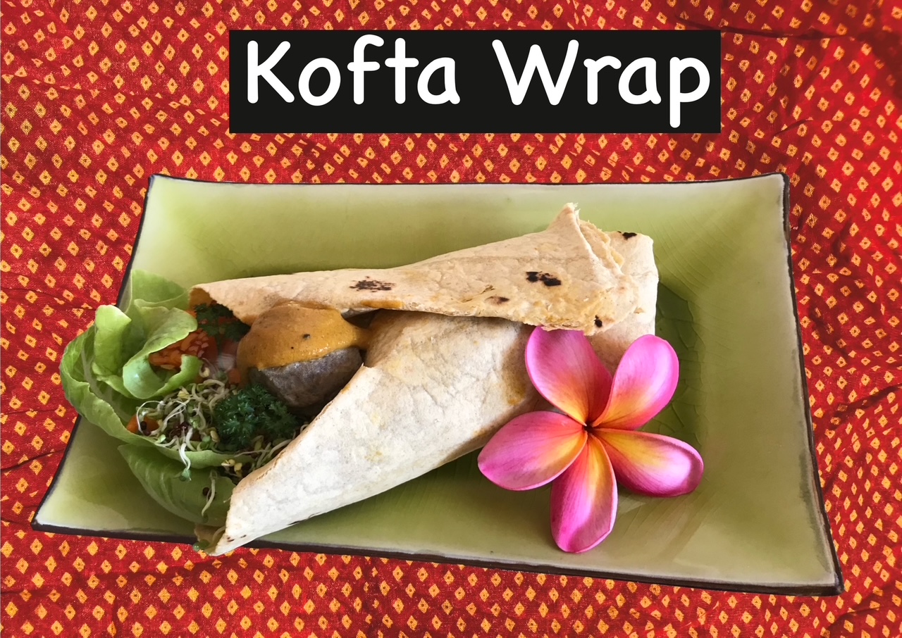 Kofta wrap